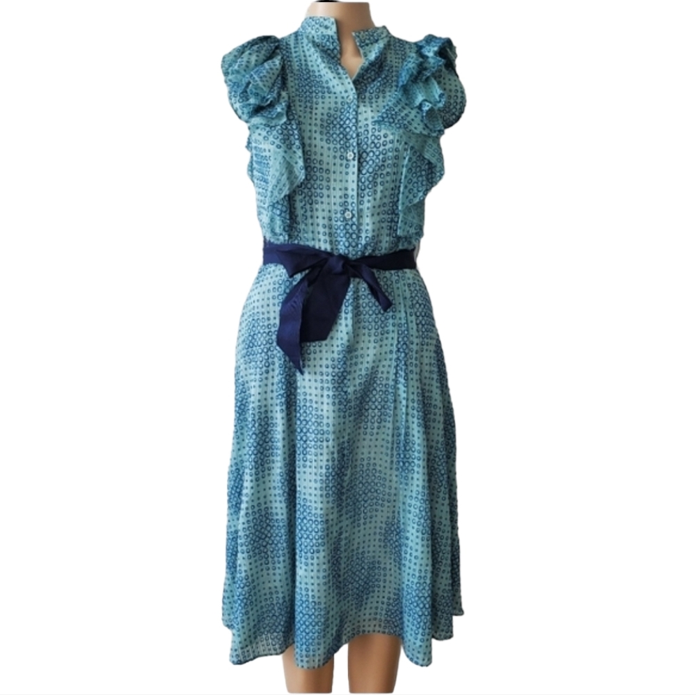Ulla Johnson Ruffle Silk Dress (2)